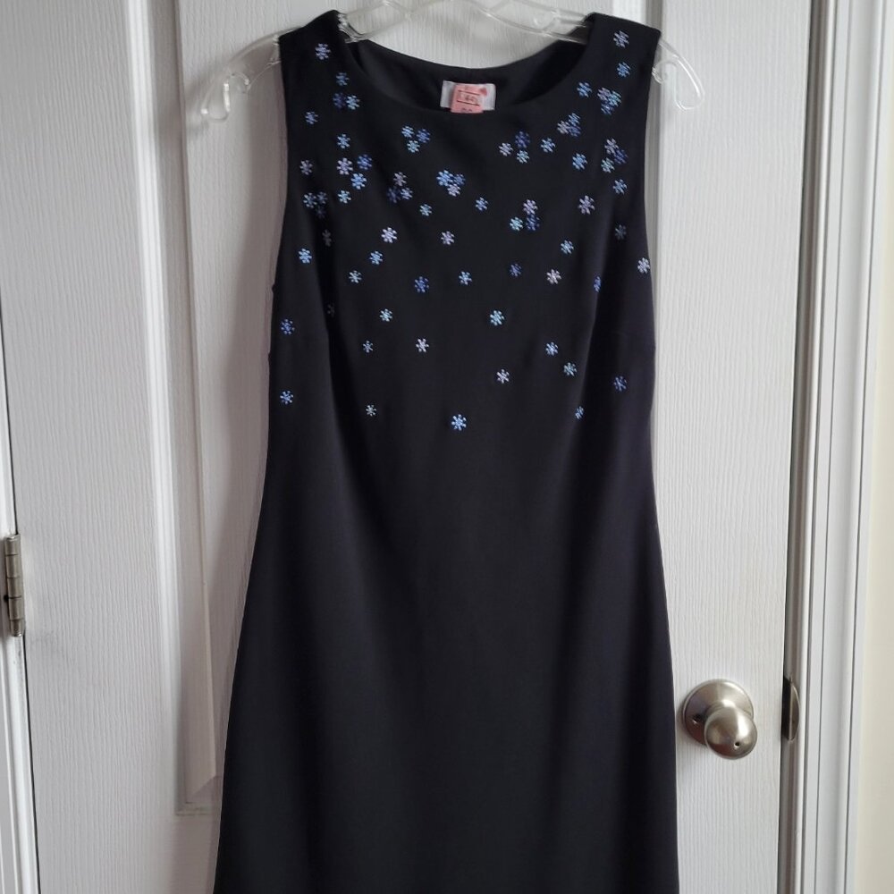 Ann Taylor Size 4 Black Cocktail Dress